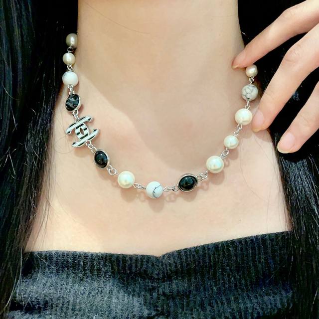Chanel Vintage Double C Necklace. Chanel's Classic Design Needs No Introduction