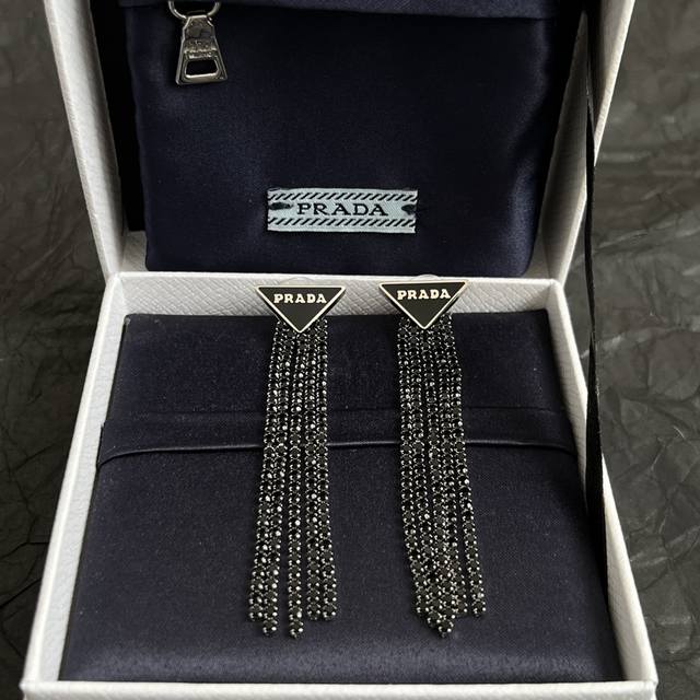 Prada Triangle Earrings - Best-Selling New Arrival, Exquisite And Timeless, Maki