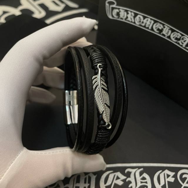 Chrome Hearts Skull Cross Pendant, Concave And Convex Patterns With Unique Flora