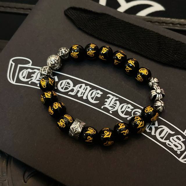 New Arrival, Store-Quality Chrome Hearts Classic Retro Multi-Element Bracelet, F
