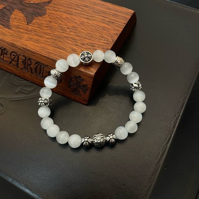 Batch New Arrival, Boutique Quality Chrome Hearts Classic Retro Multi-White Cat'