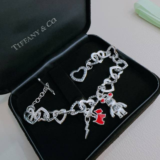 Tiffany Bracelet Tiffny&Co. Store-Quality Silver Version, Celebrity-Inspired Des