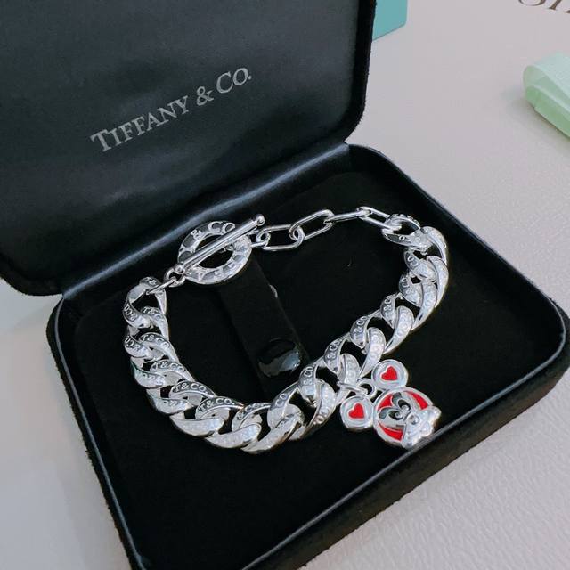 Tiffany Bracelet Tiffny&Co. Store-Quality Silver Version Celebrity Edition Vinta