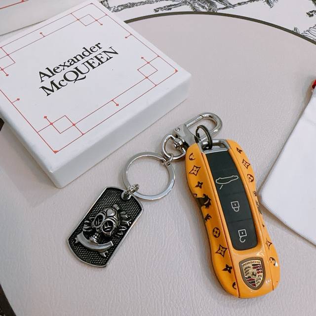 Authentic New Alexander Mcqueen Keychain, Bag Clasp, Accessories, Identical To T