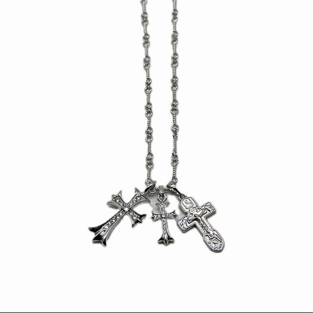 New Arrival] Chrome Hearts Necklace, The Latest Stylish Design With Unique Patte