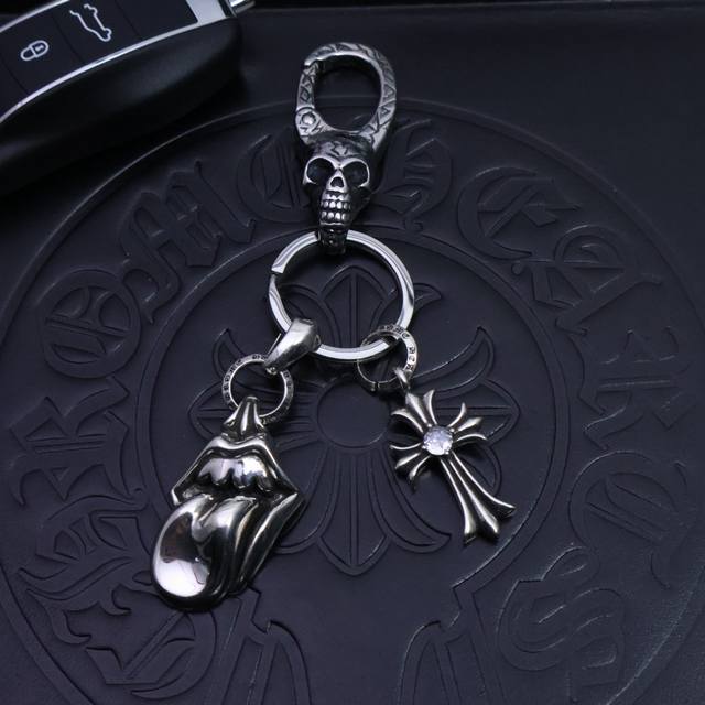 [2025 Trend Recommendation] Chrome Hearts Keyring Pendant For Pants Or Bags. Cra