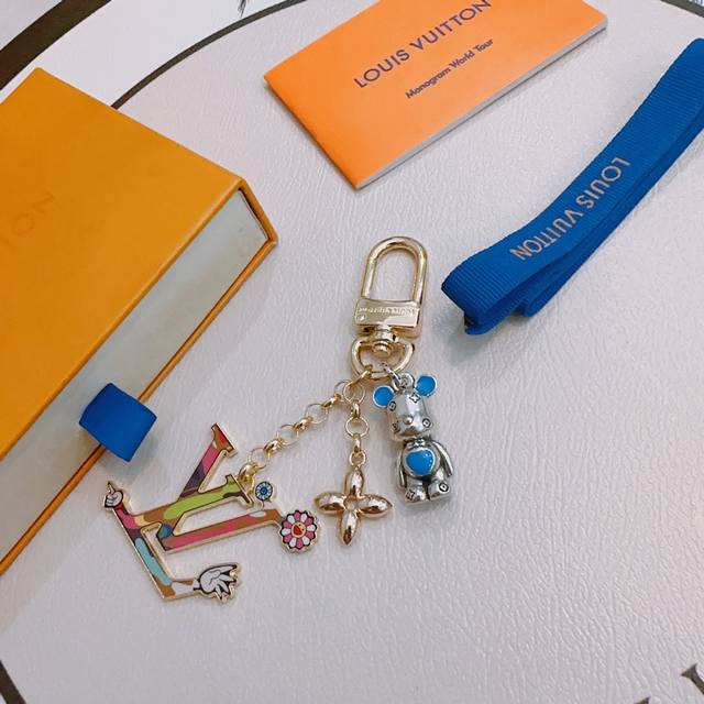 New Release Lv Keychain Lv Bag Clasp Latest Model Bag Accessory Higher Quality C