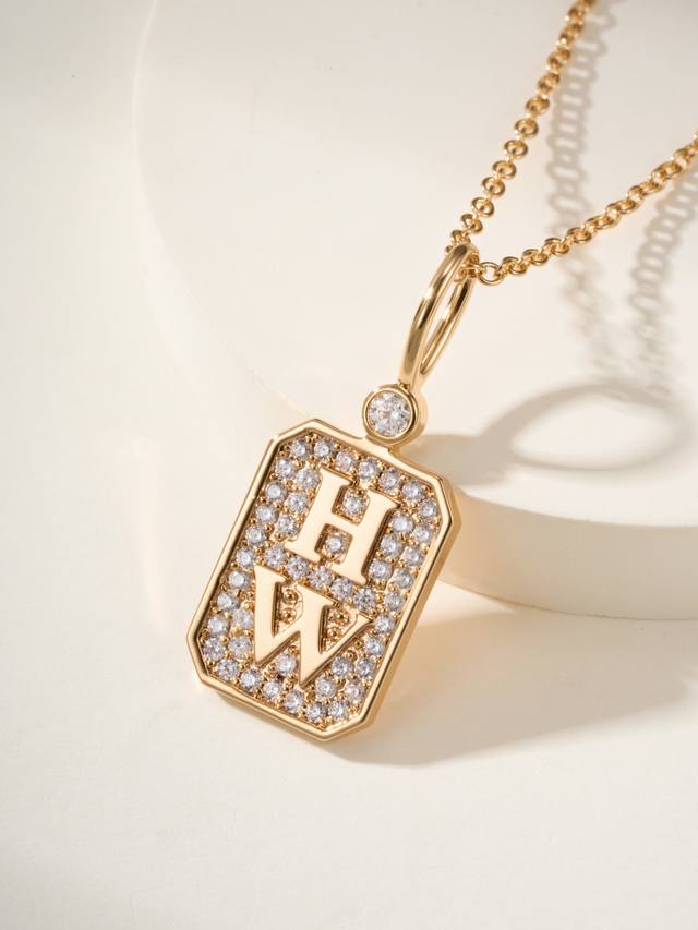 Harry Winston Perfume Bottle Necklace (Large Size) Available In Rose Gold Only.