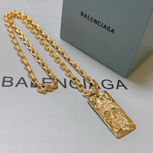Authentic New Arrival Balenciaga Necklace, Balenciaga New Necklace, Identical To