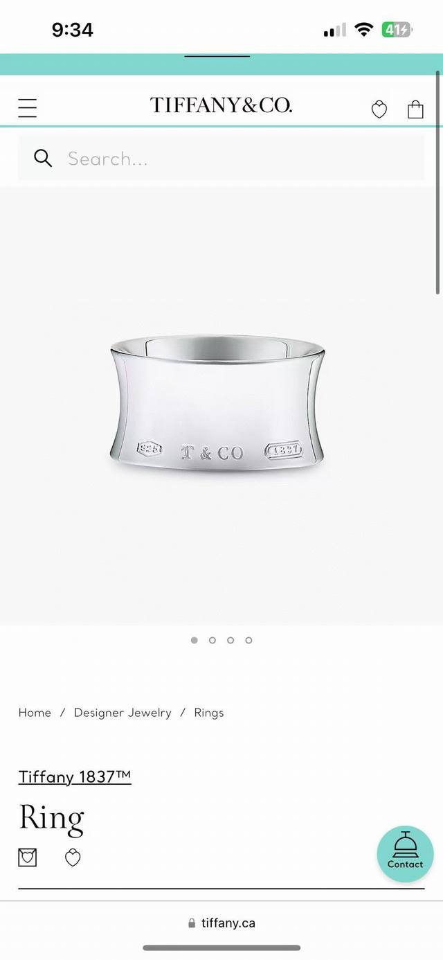 Tiffany Ring - Simple, Elegant, And Versatile - Trendy Single Piece - Newly Upgr
