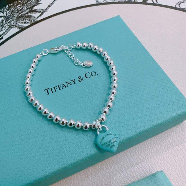 Tiffany Tiffny&Co. Authentic Silver Version Bracelet, Celebrity-Inspired, Vintag