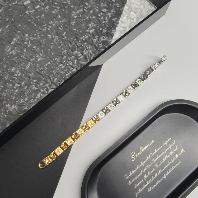 Monogram Tied Up Bracelet M1306M Color-Blocked New-Style Bracelet With Matching