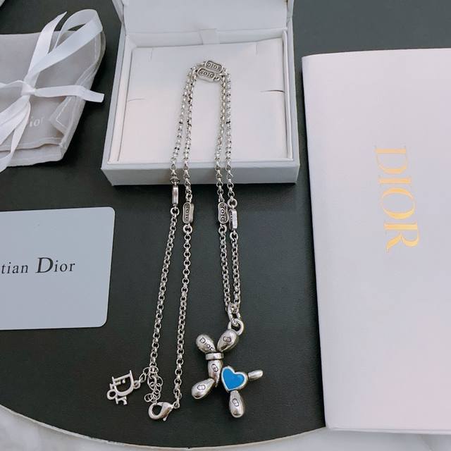Dior New Arrival Dior Necklace Original Single Piece Store New Arrival Molded Re