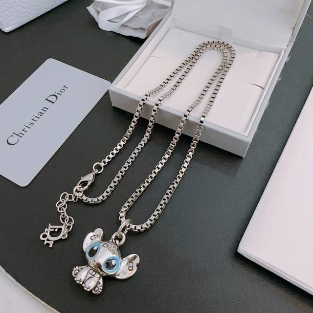 Dior New Arrival Dior Necklace Original Single Piece Store-Exclusive New Mold Re