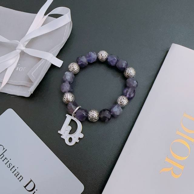 Department Store Premium Craftsmanship Version Dior Multi-Element Agate Thai Sil