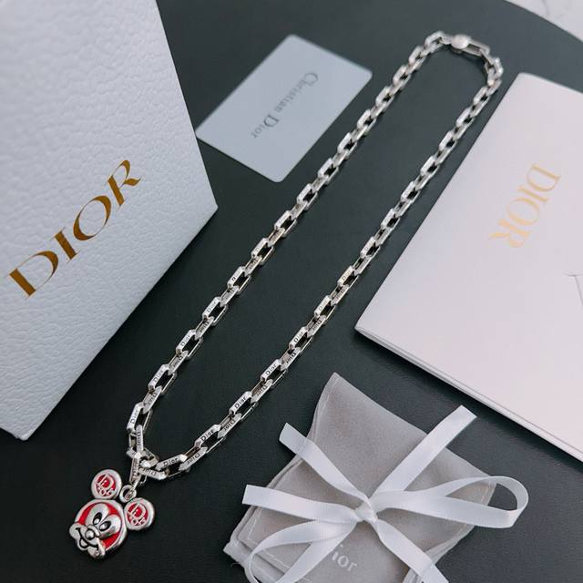 Dior New Arrival Dior Necklace Authentic Store-Quality New Design Retro Fashion