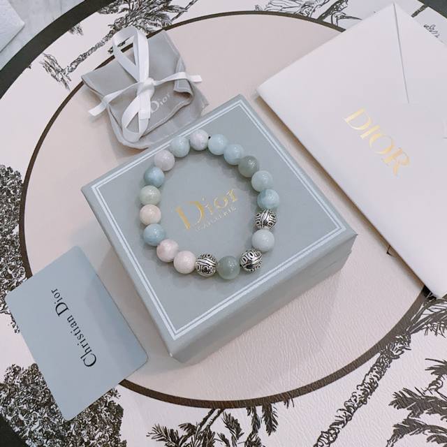 Department Store Premium Craftsmanship Version Dior Multi-Element Agate Thai Sil