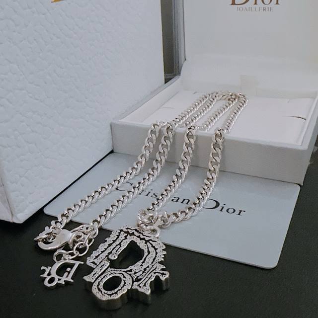 Dior New Arrival Dior Necklace Authentic Store-Level Quality, New Molded Retro C