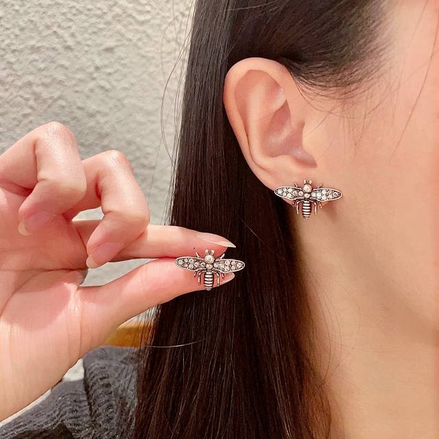 Dior Vintage Earrings. Store-Authentic New Arrivals, Selected For Their Original