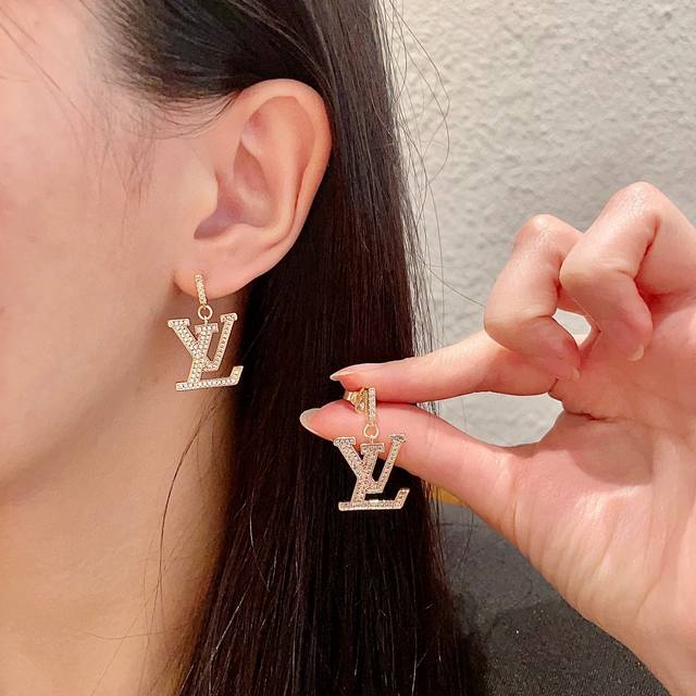 New Lv Earrings Louis Vuitton Authentic Material From Official Store, Hot-Sellin