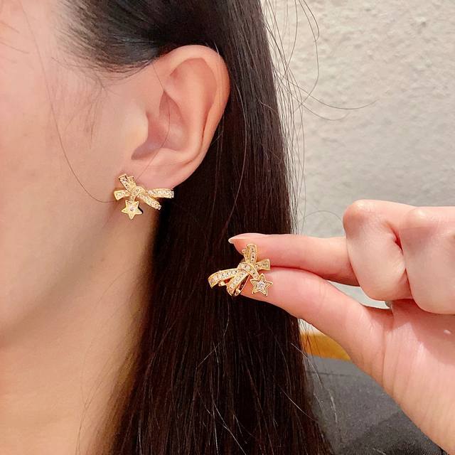Chanel Vintage Double C Earrings, Authentic Replica Logo. Chanel's Classic Desig
