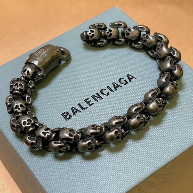 Retro-Inspired Vintage-Style Fashion, Authentic New Arrival. Balenciaga Bracelet