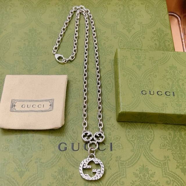 Gucci Necklace Latest Model With Higher-Grade Chain, Celebrity-Endorsed Anger Fo