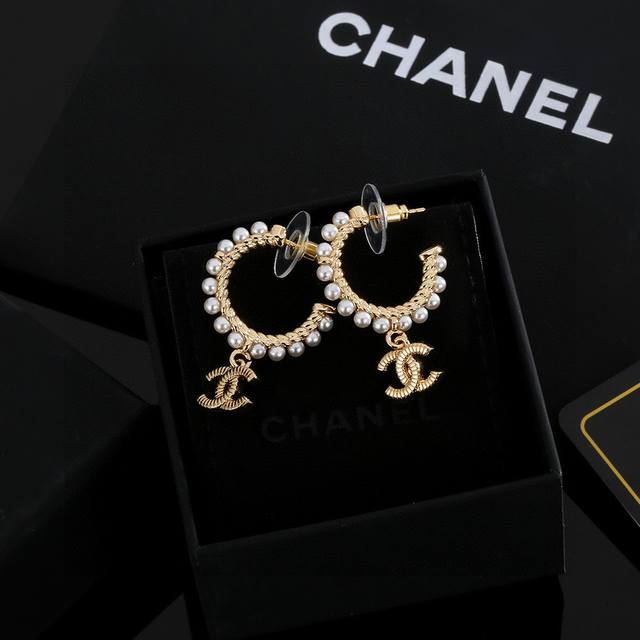 Chanel Ear Studs - A New Batch Of Brand-New Ear Studs Has Arrived!!Luxurious And