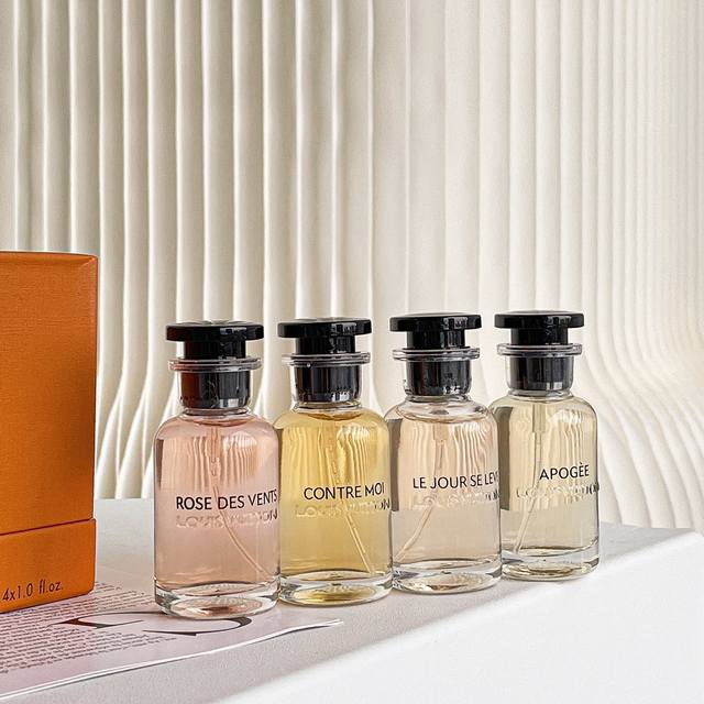 Counter Quality Lv Perfume Four-Piece Set Medium Sample * 30Ml_With Spray Nozzle
