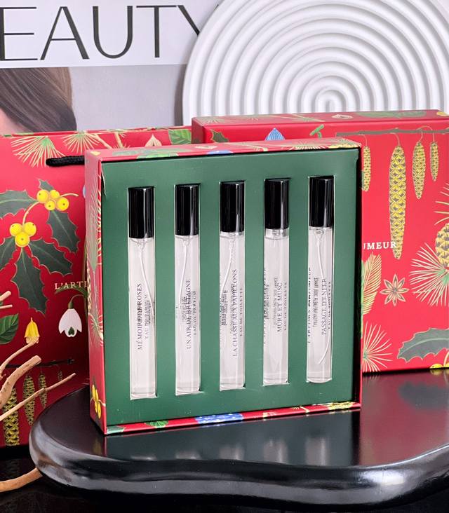 Counter Quality Artisan Limited Travel Fragrance Gift Box Five Fragrances Artisa