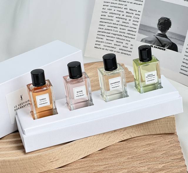 Counter Quality Ysl Saint Laurent Le Vestiaire Haute Couture Collection 4-Piece