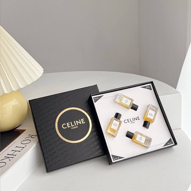 Counter Quality Celine Perfume Sample Set Of Four 4*10Ml Super Cute And Beautifu