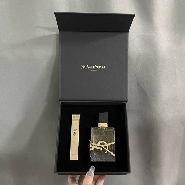 Counter Quality Yves Saint Laurent Lipstick Two-Piece Set B Contains: Ysl Gold B