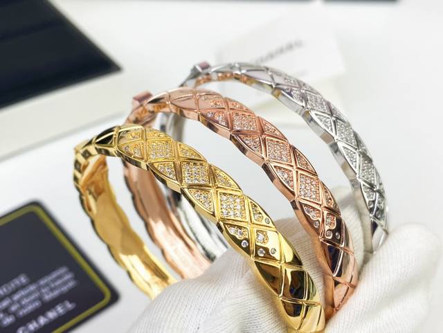 Chanel Diamond Bracelet High-End Custom-Made Sub-Gold Inlaid With Top-Grade High