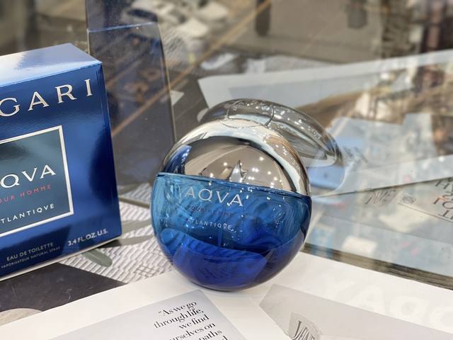 Counter Quality Bvlgari Aqua Water Energy Atlantiqve Atlantic Seahorse Blue Men'