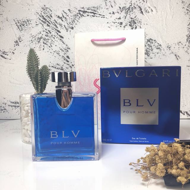 Counter Quality Bvlgari Pour Homme Sapphire Blue Tea Royal Blue Men's Perfume 10