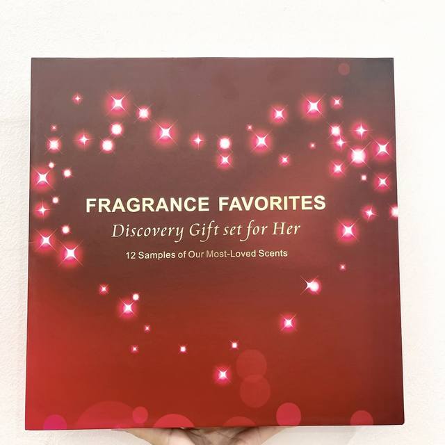 Counter Quality Heart-Beating Perfume Sample Set Of 12 Pieces. 12 Favorite Fragr
