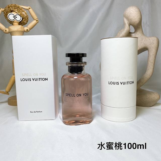 Counter Quality Louis Vuitton Louis Vuitton New Fragrance Lv Spell On You Peach