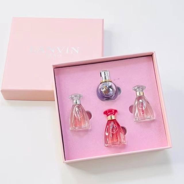 Counter Quality Q Version Lanvin Perfume Sample 4.5Ml Four-Piece Set 4.5Ml 4 Fla