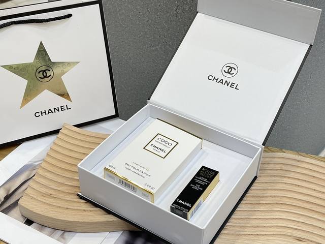 Counter Quality Xiaoxiang Coco Perfume Lipstick Gift Box 2-Piece Set With Gift B