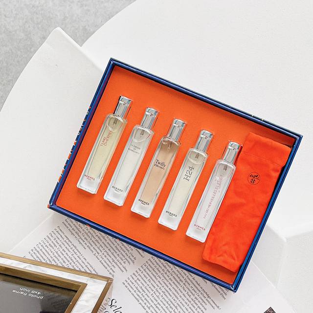 Counter Quality Hermes 5-Pack Hermes Sample Set Is Very Beautiful And Convenient