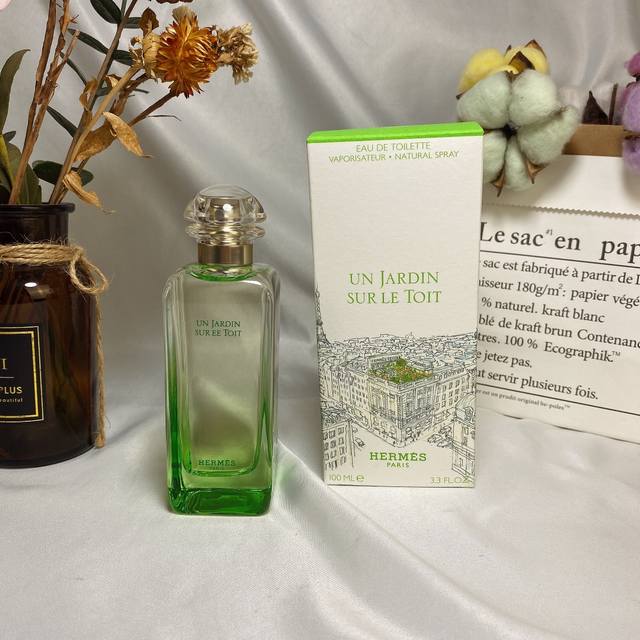 Counter Quality Hermes Roof Garden Unisex Perfume 100Ml Light Fragrance Edt Frag