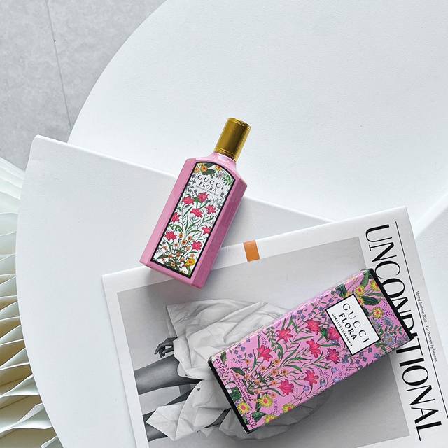 Counter Quality New Gucci Dream Gardenia Perfume Pink Retro Model. I've Wanted T