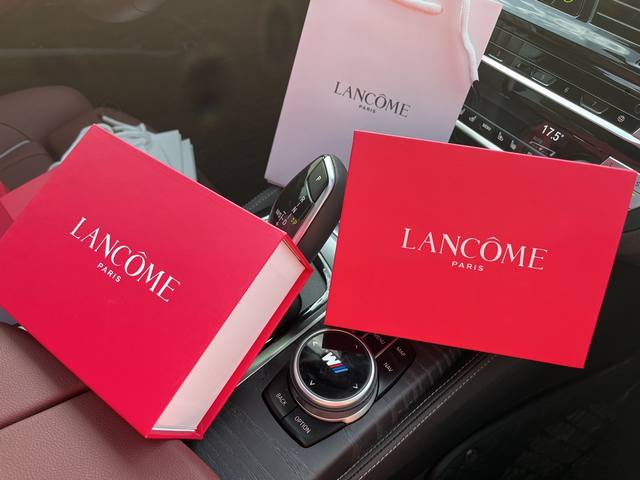 Counter Quality Lancome Lipstick And Perfume Three-Piece Set Contains Lancome Sl