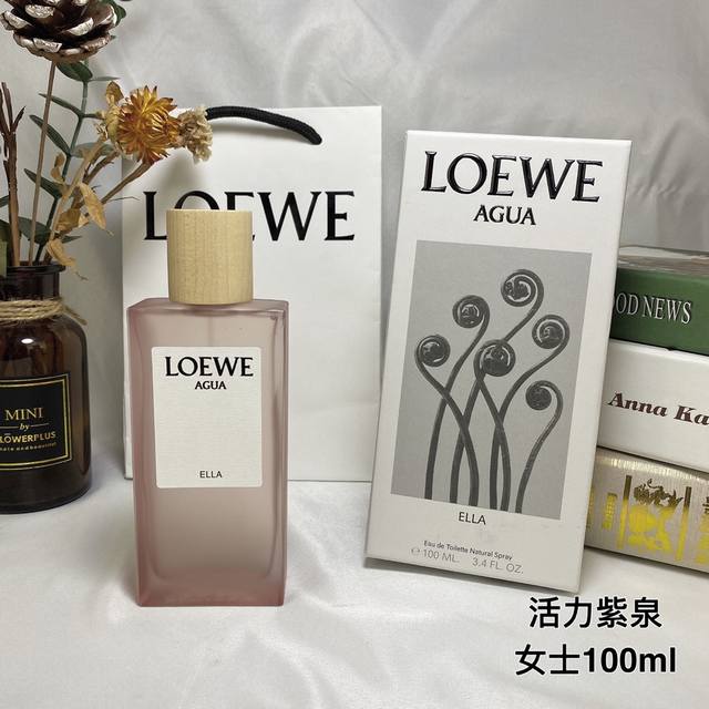 Counter Quality Loewe Agua De Loewe Ella, 2009 New Rainbow Perfume 100Ml Top Not