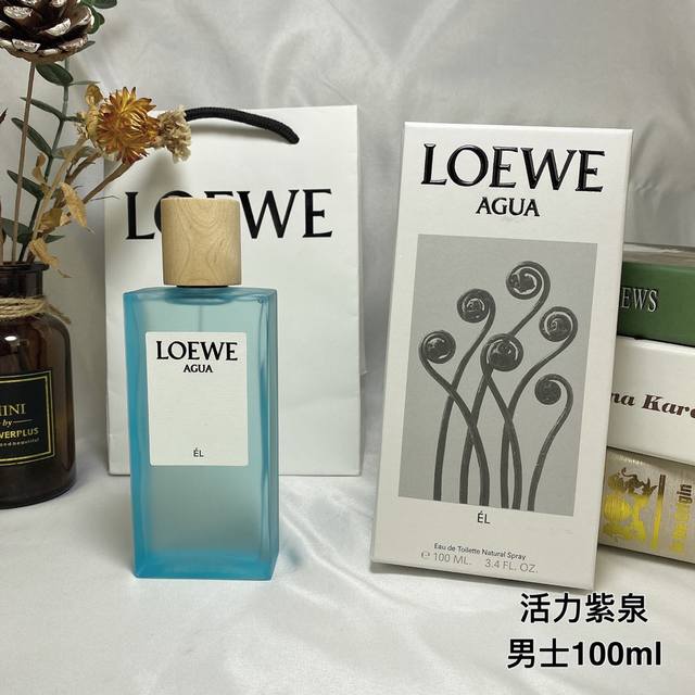 Counter Quality Loewe Agua De Loewe El, 2009 New Rainbow Perfume 100Ml Top Notes