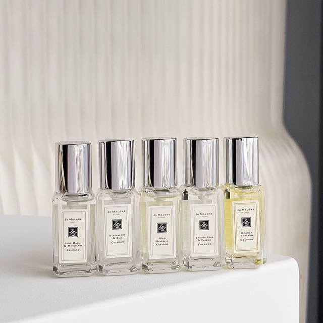 Counter Quality Jo Malone Perfume 5-Piece Set Sample Box 5 Bottles Per Box 9Ml A