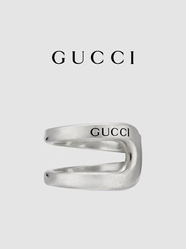 New] Gucci Horsebit Ring Size