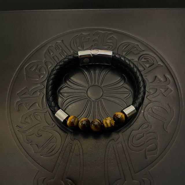 New Counter Quality Chrome Hearts Chrome Hearts Classic Yellow Tiger Eyeballs *