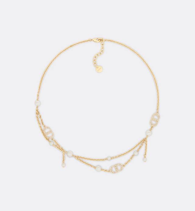 New Dior Necklace, Temperament And Personality, Cd Pearl Necklace, Hot Model, Un